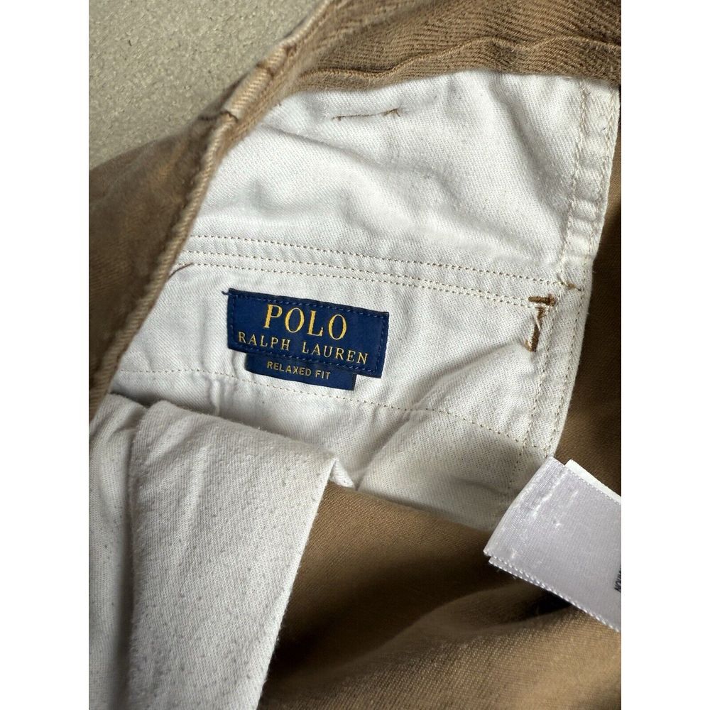 Polo Y2K Cargo Shorts Loose Fit Distressed Skater Men's 40Baggy Grunge - Picture 8 of 9